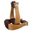 2" Oak Flatbottom Stirrups