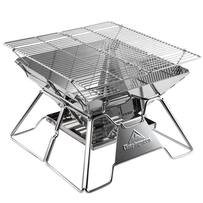 2–3 Person Foldable Camping BBQ Grill