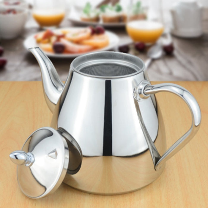 304 Stainless Steel Teapot Durable Brewing Tea Pot