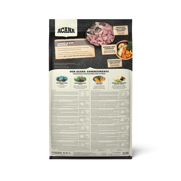 Acana Light & Fit Recipe Grain Free Adult Dog Food