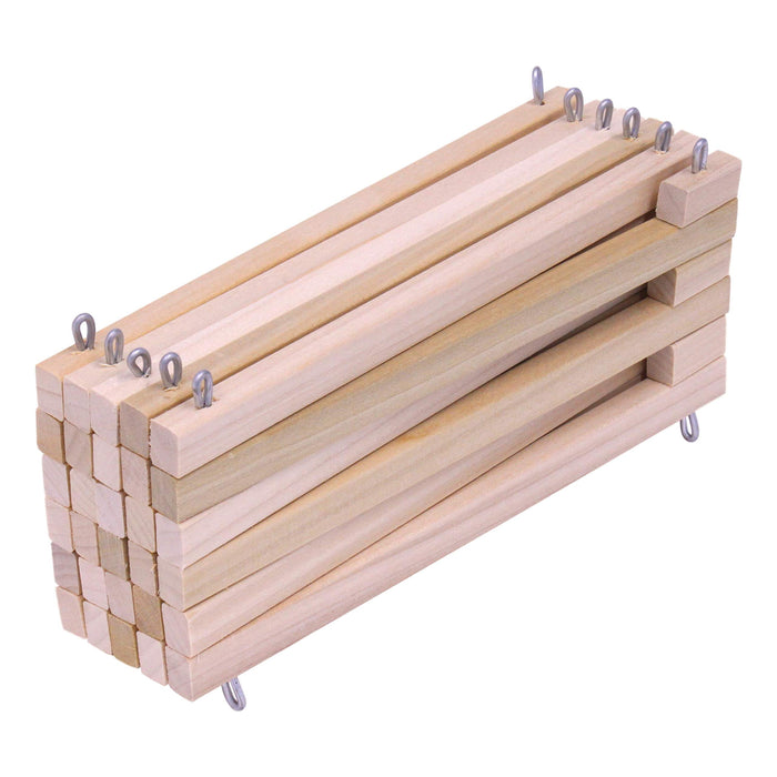 AmishToyBox Wooden Folding Corral Fence Toy, Amish-Made