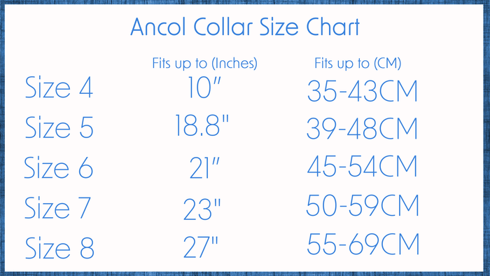 Ancol | Dog Collar | Air Cushion Padded Nylon - Blue