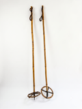 Antique Bamboo Ski Poles