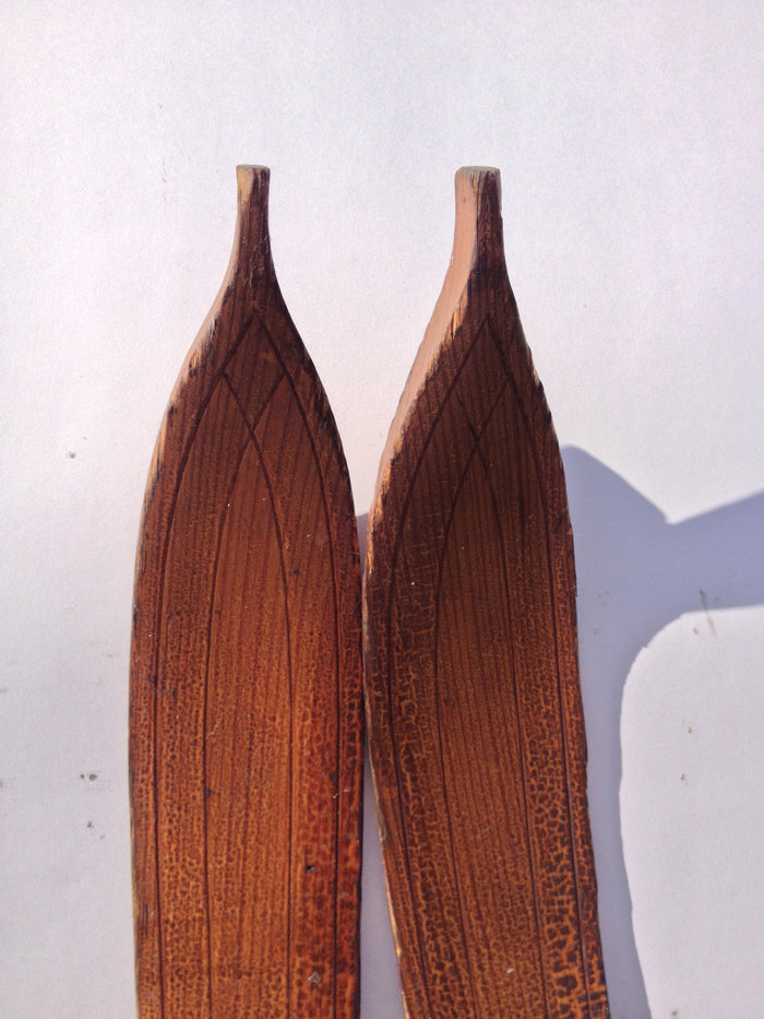 Antique Lund Company Youth Skis