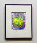 "Apple (Green/Yellow/Purple)" by Ann Baer