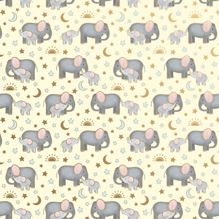 Baby Elephants - Gift Wrap Rolls