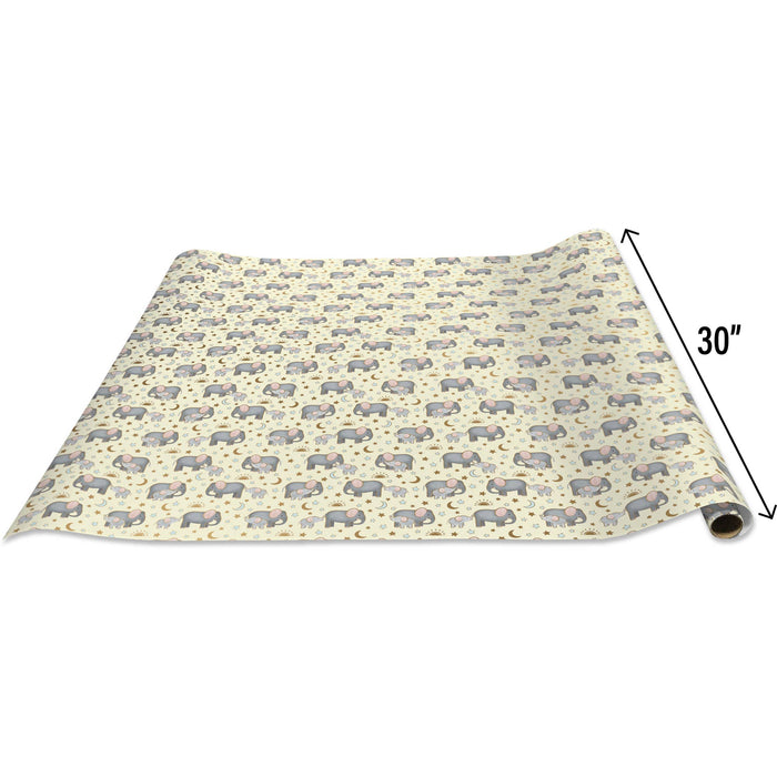 Baby Elephants - Gift Wrap Rolls