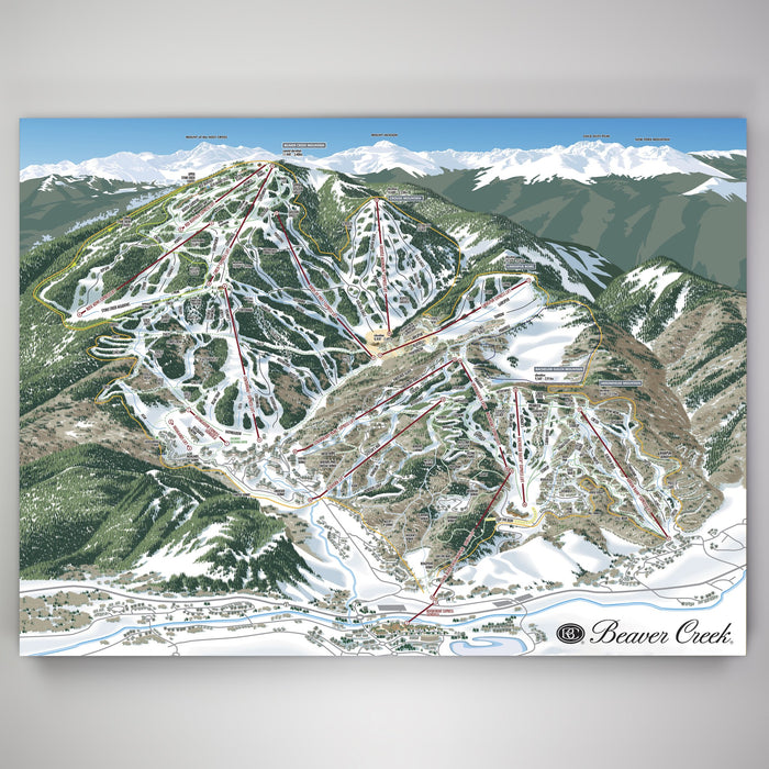 Beaver Creek Resort Map