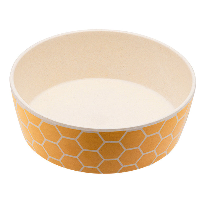 Beco | Printed Dog Bowl - Honeycomb