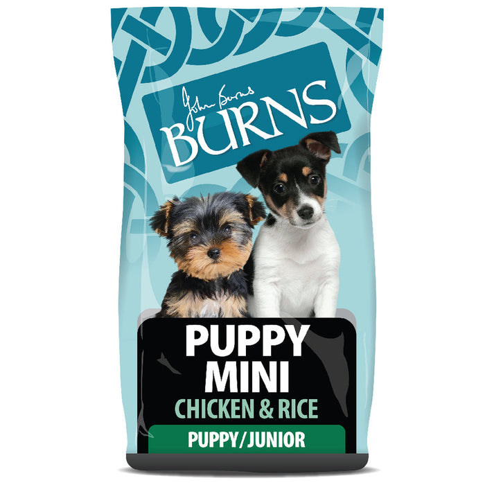 Burns Mini Puppy Chicken & Rice Original Holistic Gluten Free Dry Food for Small Breed Dogs