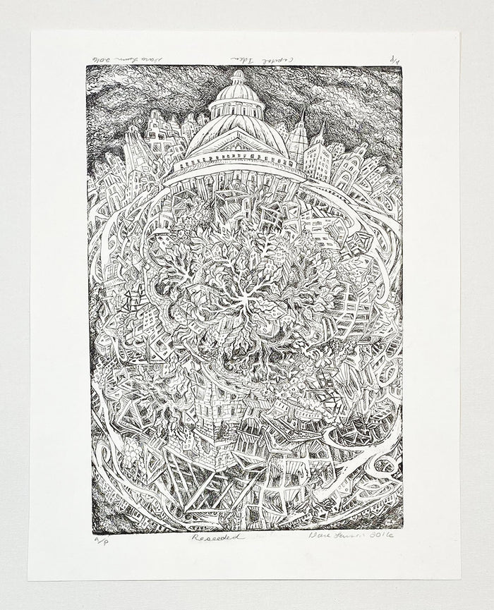 "Capital Idea / Re-Seeded" by Dara Larson