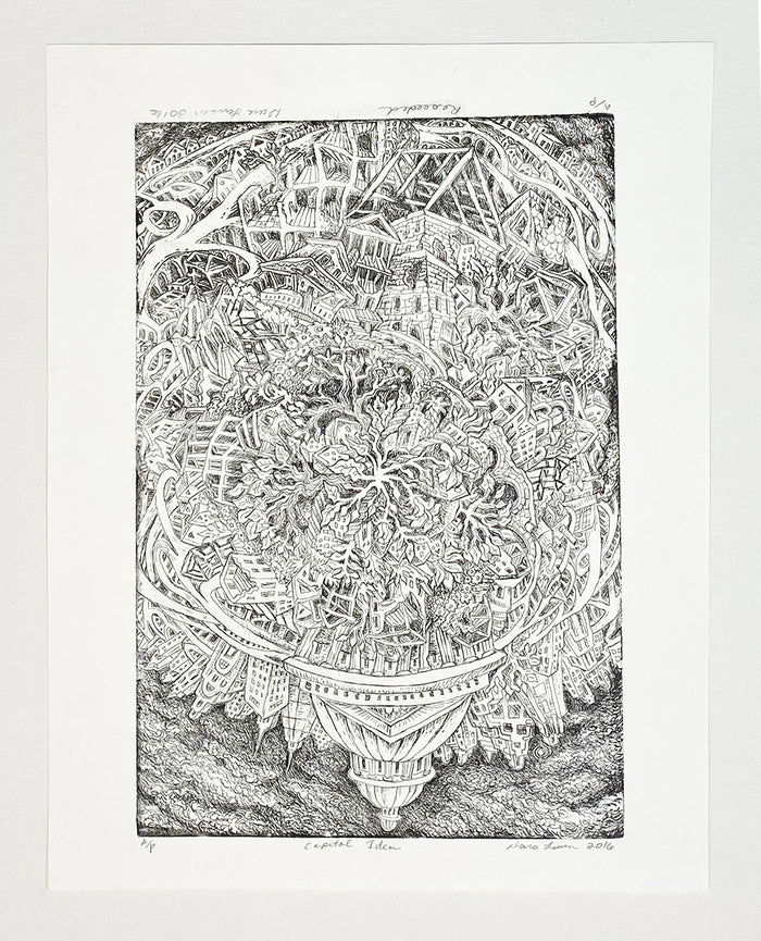 "Capital Idea / Re-Seeded" by Dara Larson