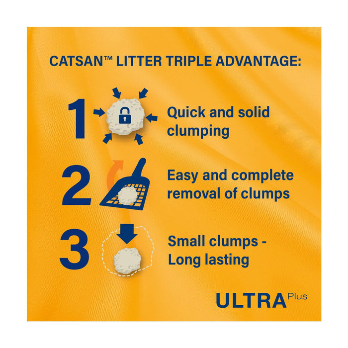 Catsan | Natural Clay Ultra Clumping Cat Litter - 5L