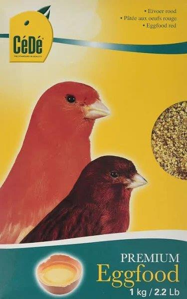 CeDe | Young Rearing Bird Food | Premium Red Canary Eggfood - 1kg