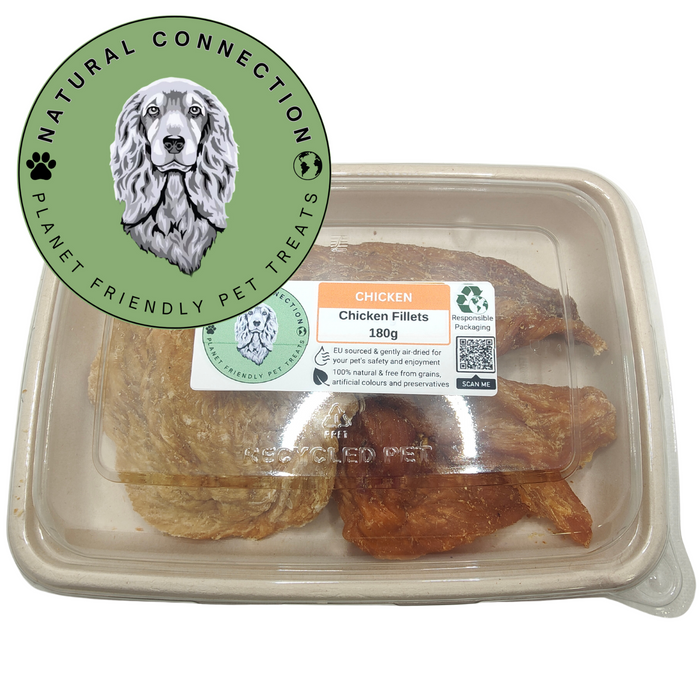Chicken Breast Fillets Gentle Air Dried Delicious High Protein Treats by Natural Connection