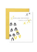 Congrats On Your Divorce Greeting Card