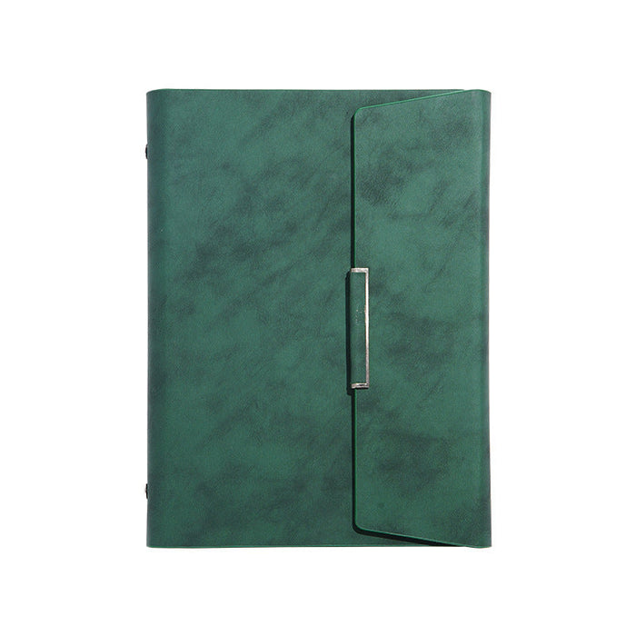 Custom Logo A5 Flap Leather Notebook | Premium Corporate Gifts and Custom Gifts