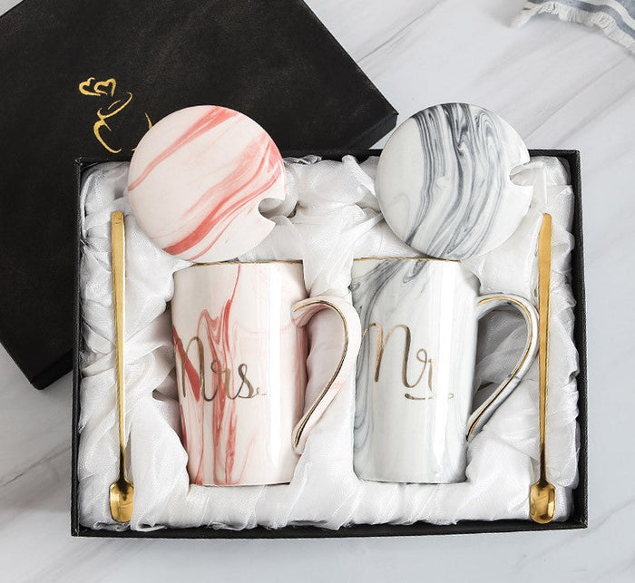 Custom Logo European style stone pattern cup gift box | Premium Corporate Gifts and Custom Gifts