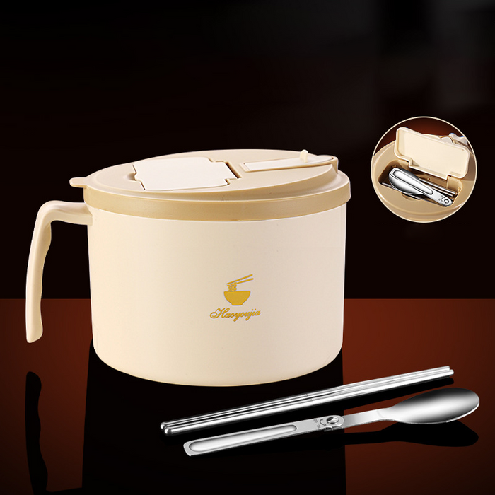 Custom Logo Large Capacity Instant Noodle Bowl | Premium Corporate Gifts and Custom Gifts