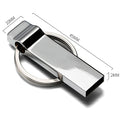 Custom Logo Metal Glossy Flash Drive | Premium Corporate Gifts and Custom Gifts