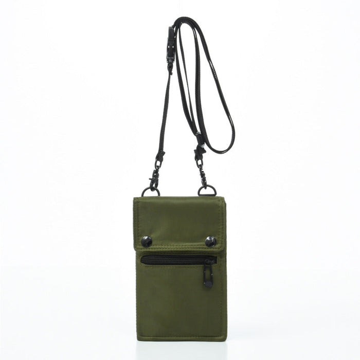 Custom Logo Nylon Water-repellent Mobile Phone Crossbody Bag | Premium Corporate Gifts and Custom Gifts