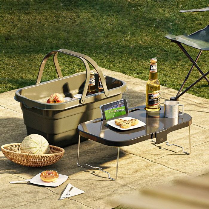 Custom Logo Outdoor Picnic Multi-functional Folding Basket | Premium Corporate Gifts and Custom Gifts