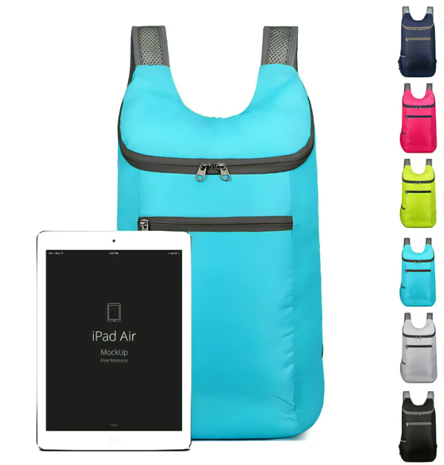 Custom Logo Outdoor Portable Foldable Shoulder Lightweight Sports Backpack | Premium Corporate Gifts and Custom Gifts