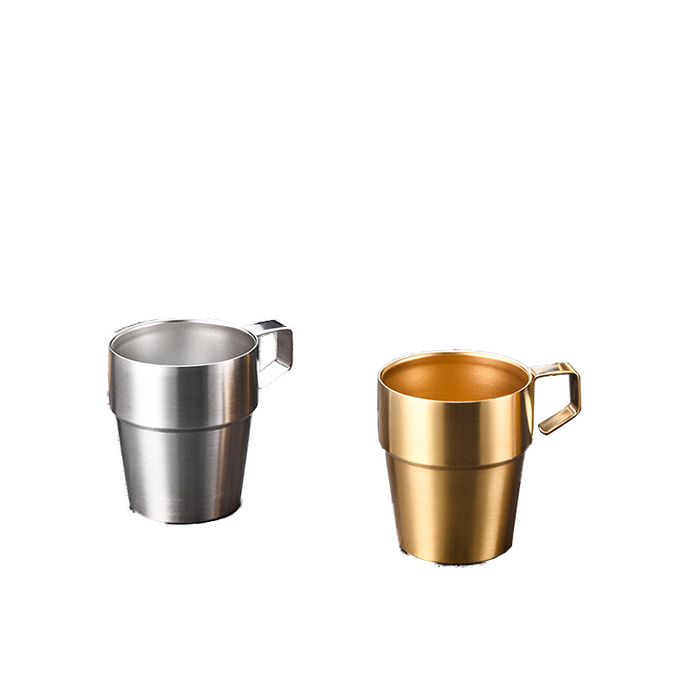Custom Logo Stainless Steel Camping Stacking Cup | Premium Corporate Gifts and Custom Gifts