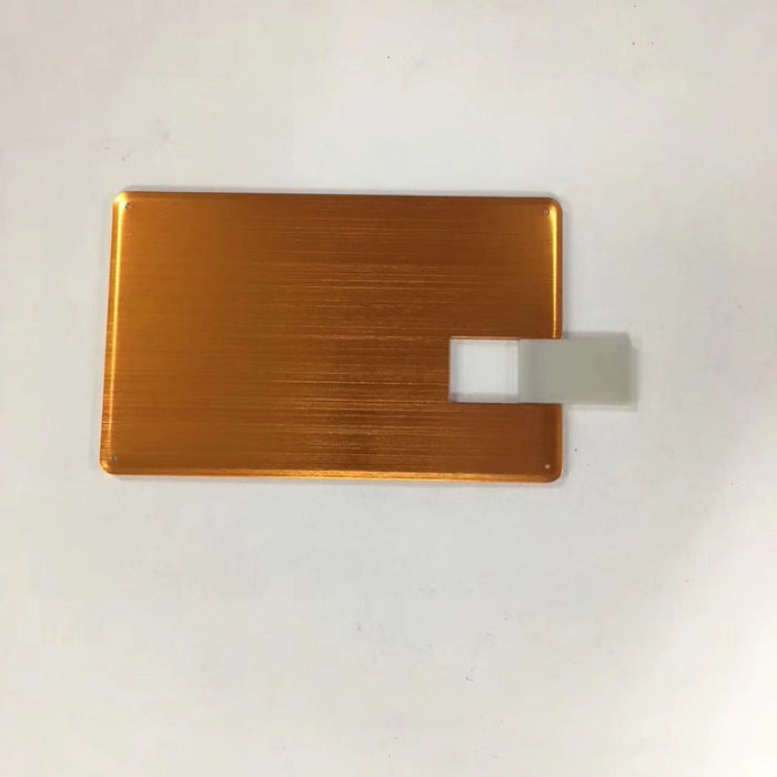 Custom Logo Thin and light metal business card flash drive | Premium Corporate Gifts and Custom Gifts