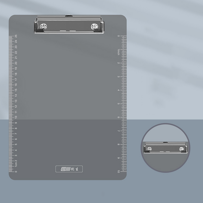 Custom Logo Transparent Board Clip Writing Board | Premium Corporate Gifts and Custom Gifts