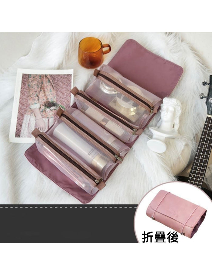 Custom Logo Travel Detachable Folding Toiletry Bag | Premium Corporate Gifts and Custom Gifts