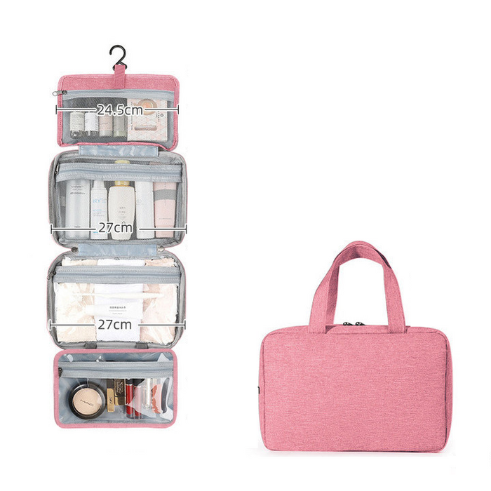 Custom Logo Waterproof Cationic Travel Bag Toiletry Bag | Premium Corporate Gifts and Custom Gifts