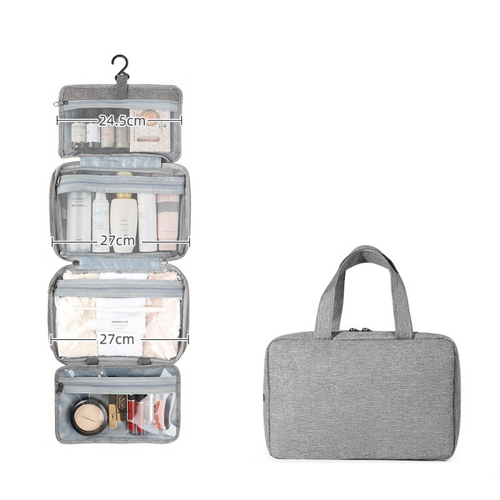 Custom Logo Waterproof Cationic Travel Bag Toiletry Bag | Premium Corporate Gifts and Custom Gifts