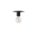 Dainolite 1 Light Flush Mount Ceiling Light RSW-61FH-MB Matte Black
