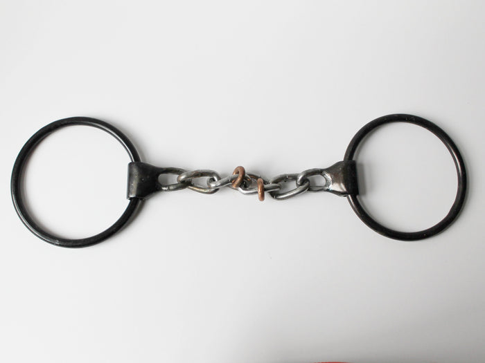 Dutton Sweet Iron Chain Mouth Ring Snaffle R-CH