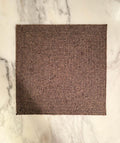 Enliven 6 placemats, Handmade Wooden Beaded: Dark Table Decor, 15x15 inch Square
