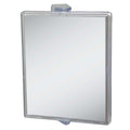 Zadro ZM05 705004415224 product photo front view, fogless swivel shower mirror with magnification & suction cup in front of a white background
