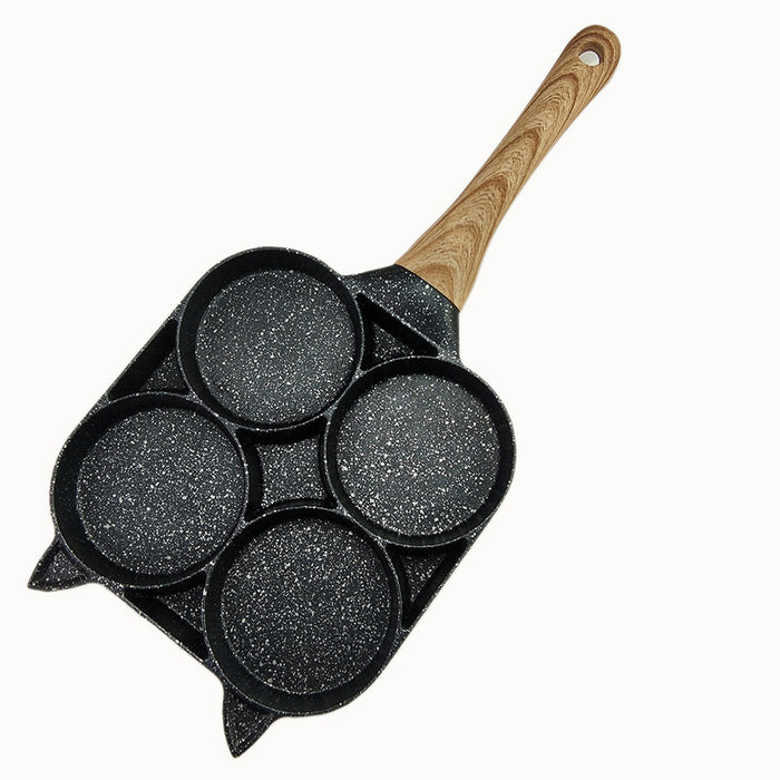 Four-Hole Non-Stick Fried Egg & Burger Pan