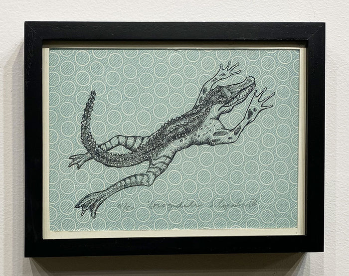 "Frogodile" by Stephanie Copoulos-Selle