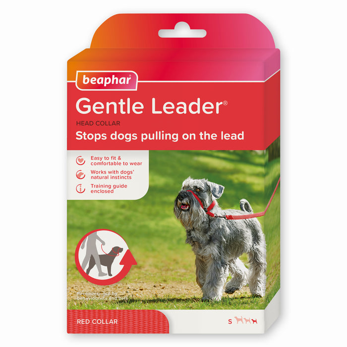 Gentle Leader | Dog Walking | No Pull Headcollar - Red