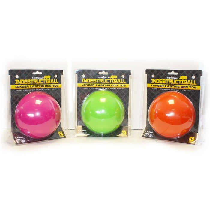 Happy Pet Indestructiball | Super Tough Dog Ball Toy