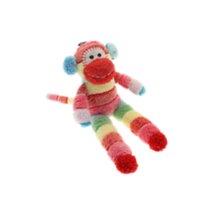 Happy Pet Sock Monkey | Soft Dog Toy