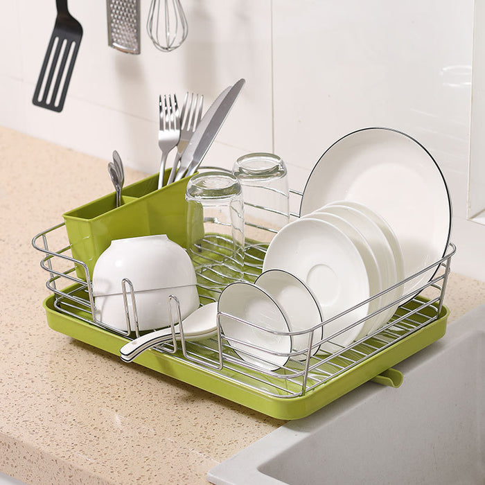 Household kitchen dish rack