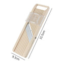 Japanese-Style Vegetable Slicer Plastic Cutting Board