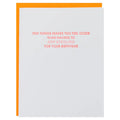 Keep Scrolling for Birthyear Greeting Card
