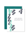 Magnificent Human Greeting Card