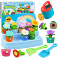 Montessori Flower Garden Building Toy for Toddlers, Kids Gardening Set