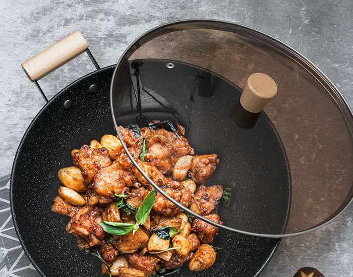 Non-stick Color Box With Lid Frying Pan