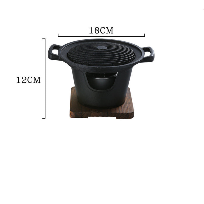Non-Stick Small Indoor Barbecue Grill