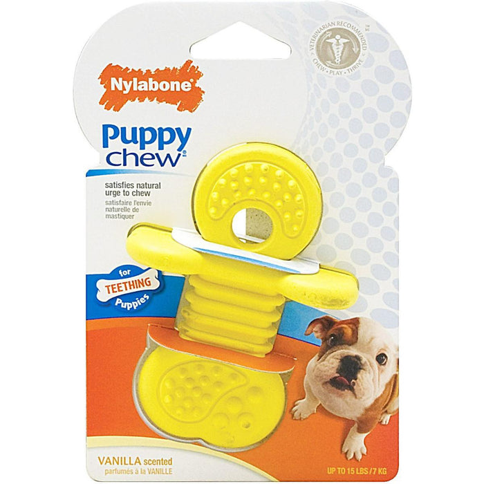 Nylabone Puppy Rubber Teether | Dog Chew Toy